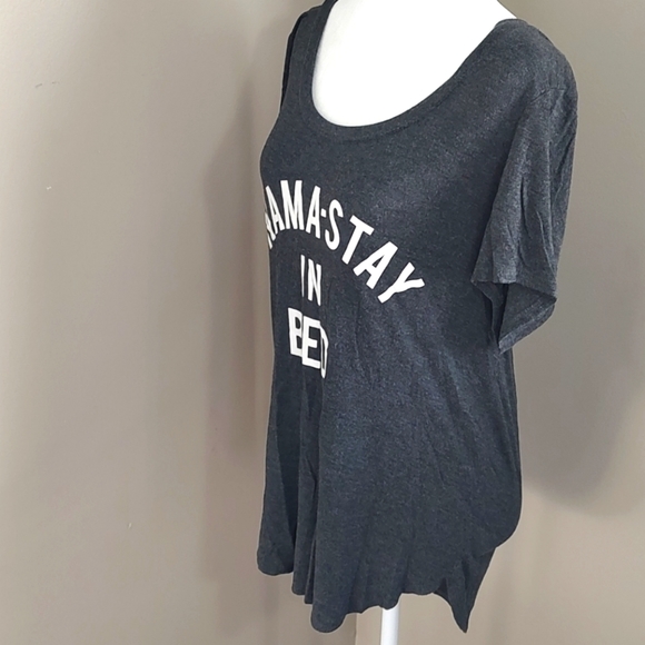 Short Sleeve Graphic Tee "Nama-stay in Bed" - Picture 4 of 6